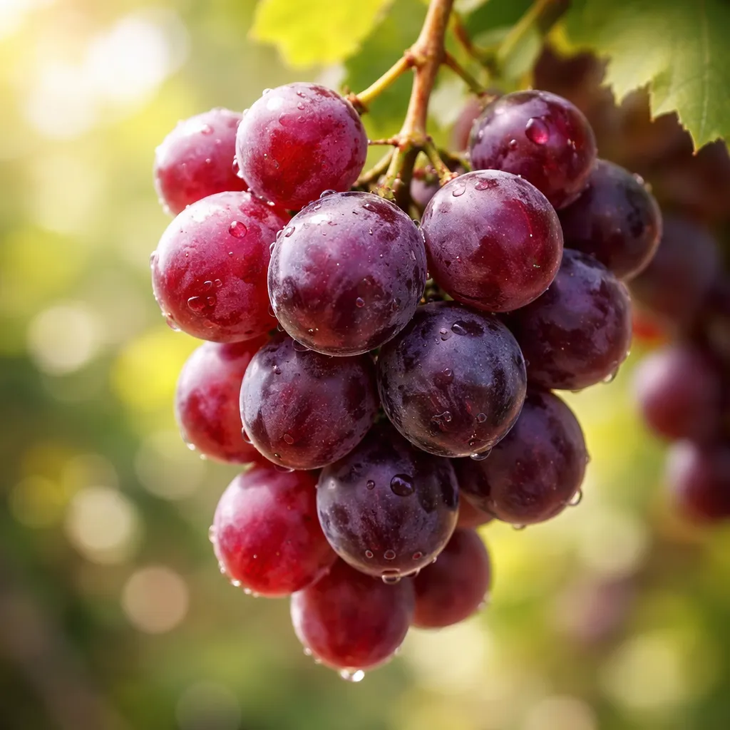Red grapes — natural source of trans-resveratrol