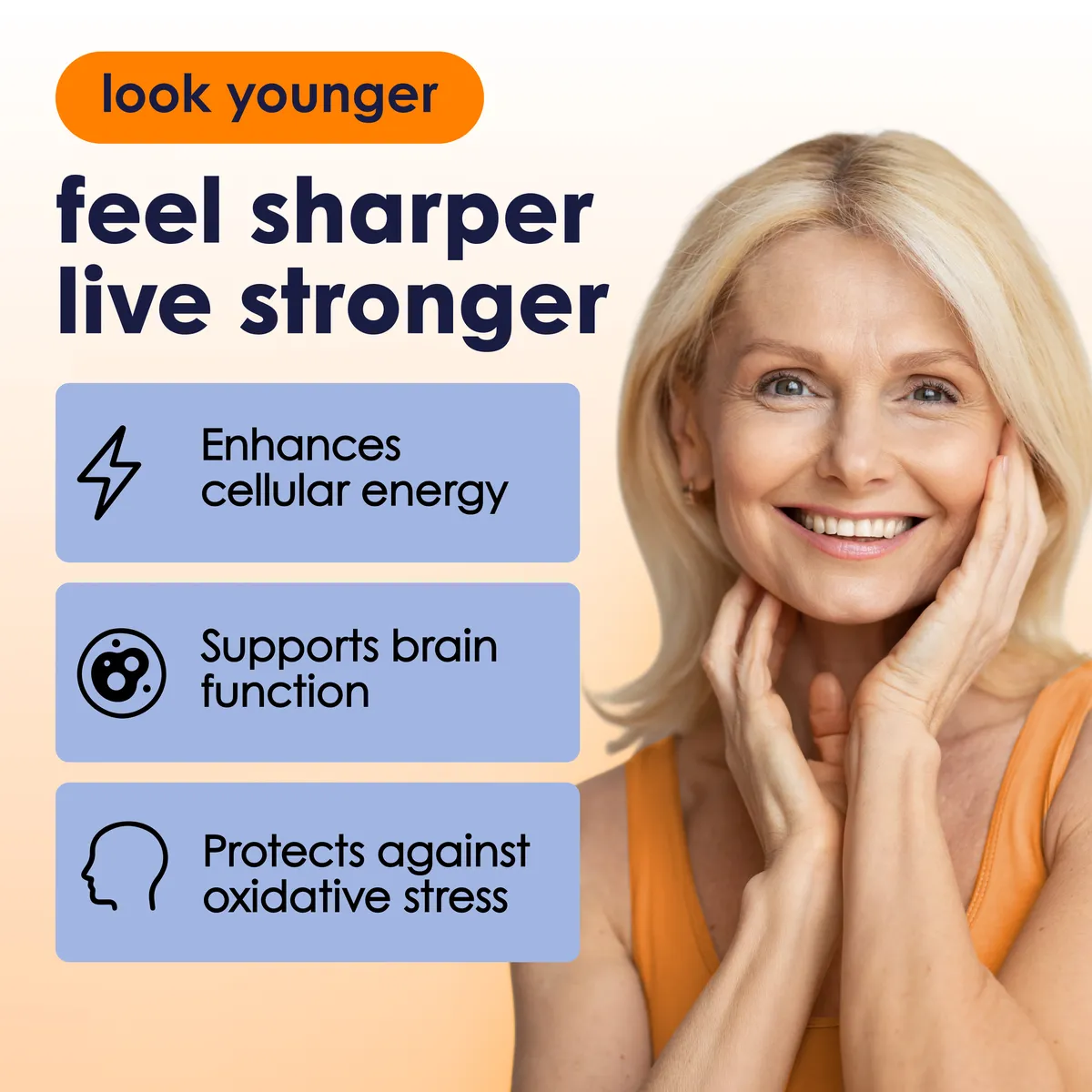 Feel sharper, live stronger — enhances cellular energy, supports brain function